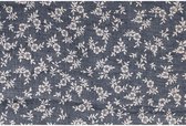 TISSU DE MARIE STOF BLOEMEN KLEIN 100% RAYON 1.45M X 2 METER. 706014/08