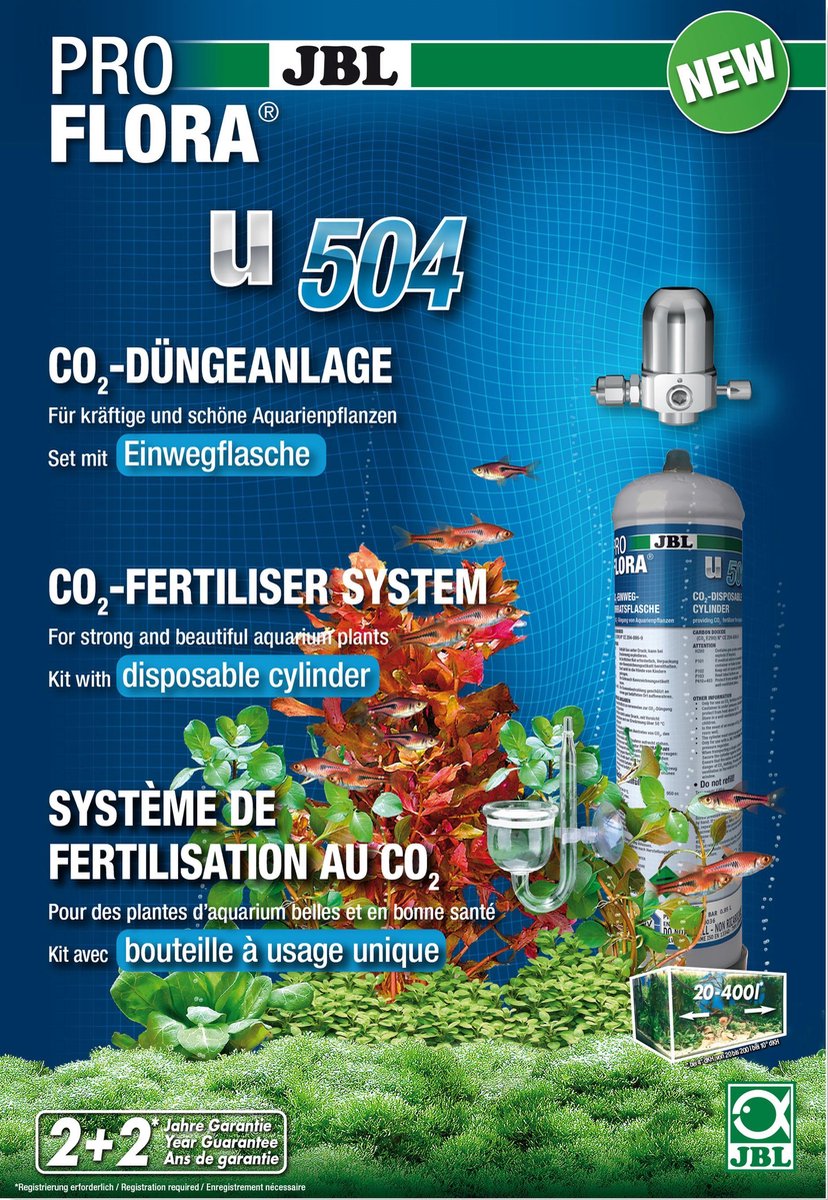 JBL ProFlora u504 CO2 bemestingsysteem | bol.com