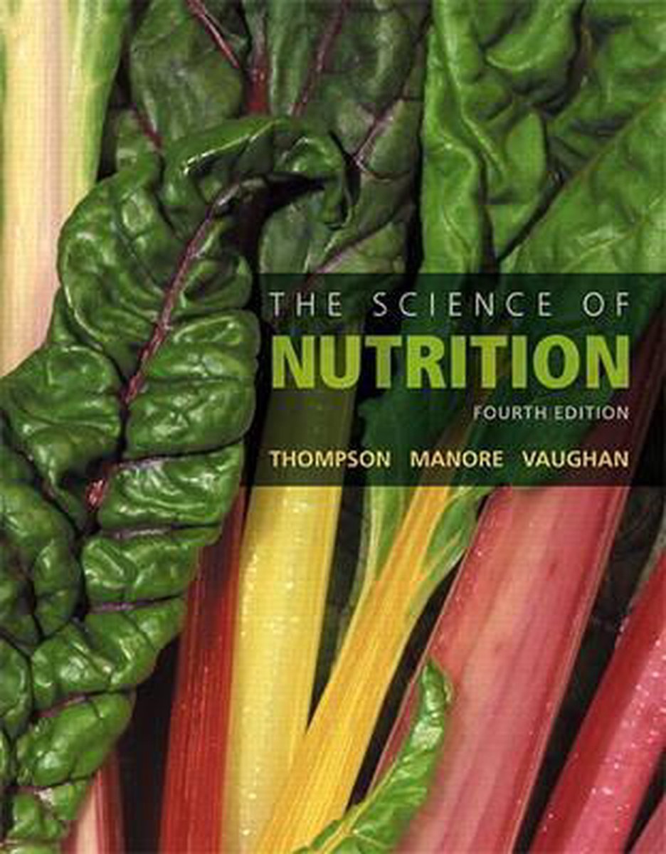 bol.com | The Science of Nutrition | 9780134175096 | Janice Thompson ...