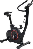 Fitness Fiets Hometrainer Magnetisch met Hartslagmeter en Tablethouder - Home trainer - Airbike - Cross trainer