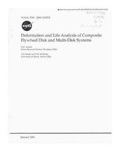 Deformation and Life Analysis of Composite Flywheel Disk and Multi-Disk Systems
