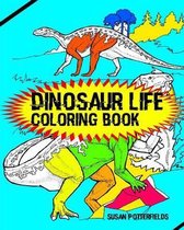 Dinosaur Life Coloring Book