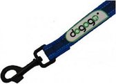 Dogogo anti slip riem met handvat, blauw, 7 m x 14 mm