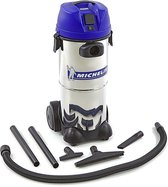 Michelin RVS Nat en Droog Bouwstofzuiger - 1250 Watt