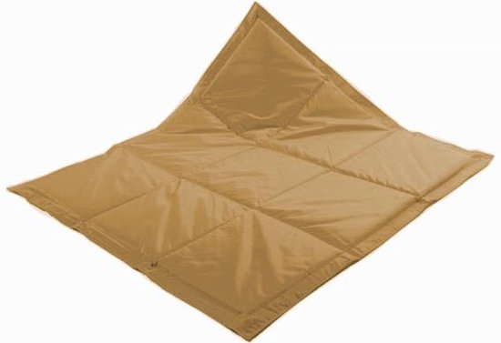 KidZ ImpulZ - Speelkleed Baby - Dik - Afneembaar - Opvouwbaar - M: 140 x 180 cm - Zand, Camel