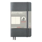 Leuchtturm1917 Notitieboek Pocket - Softcover - Puntjes - Antraciet