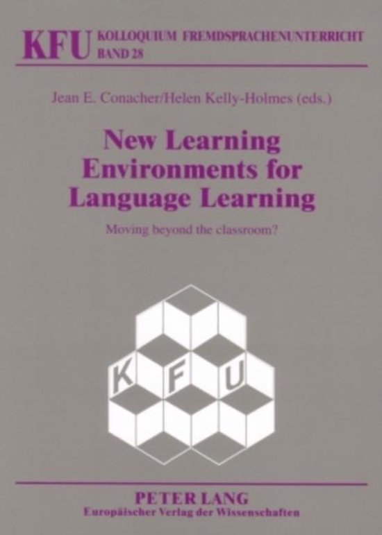 New Learning Environments for Language Learning - cover