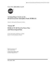 Boreas Tf-10 Nsa-Fen Tower Flux and Meteorological Data