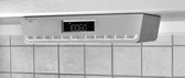 Soundmaster UR2016SI - Keuken onderbouwradio met klok en timer