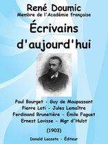 Écrivains d'aujourd'hui