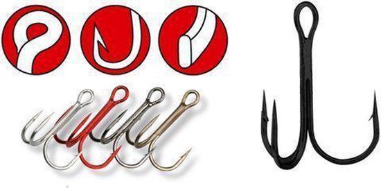 Treble 13 Red Gamakatsu — afbeelding 5
