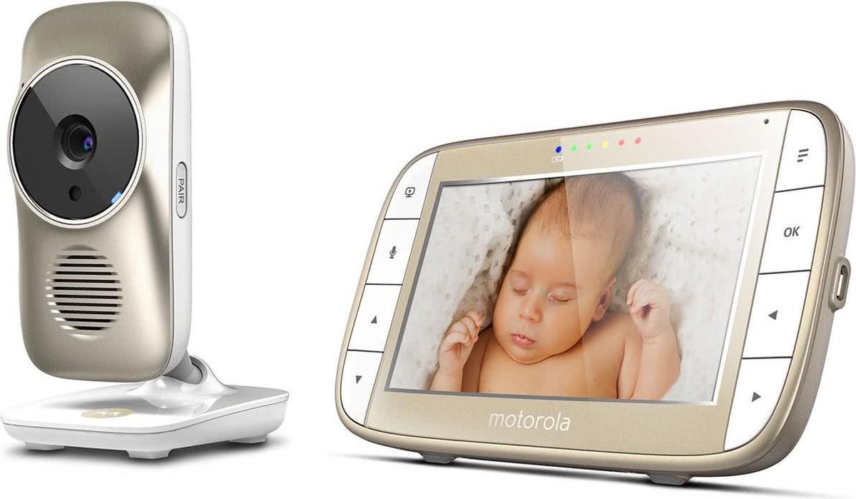 Motorola MBP-845 CONNECT Wifi babyfoon met camera - Overal je kleintje in  de gaten... | bol.com