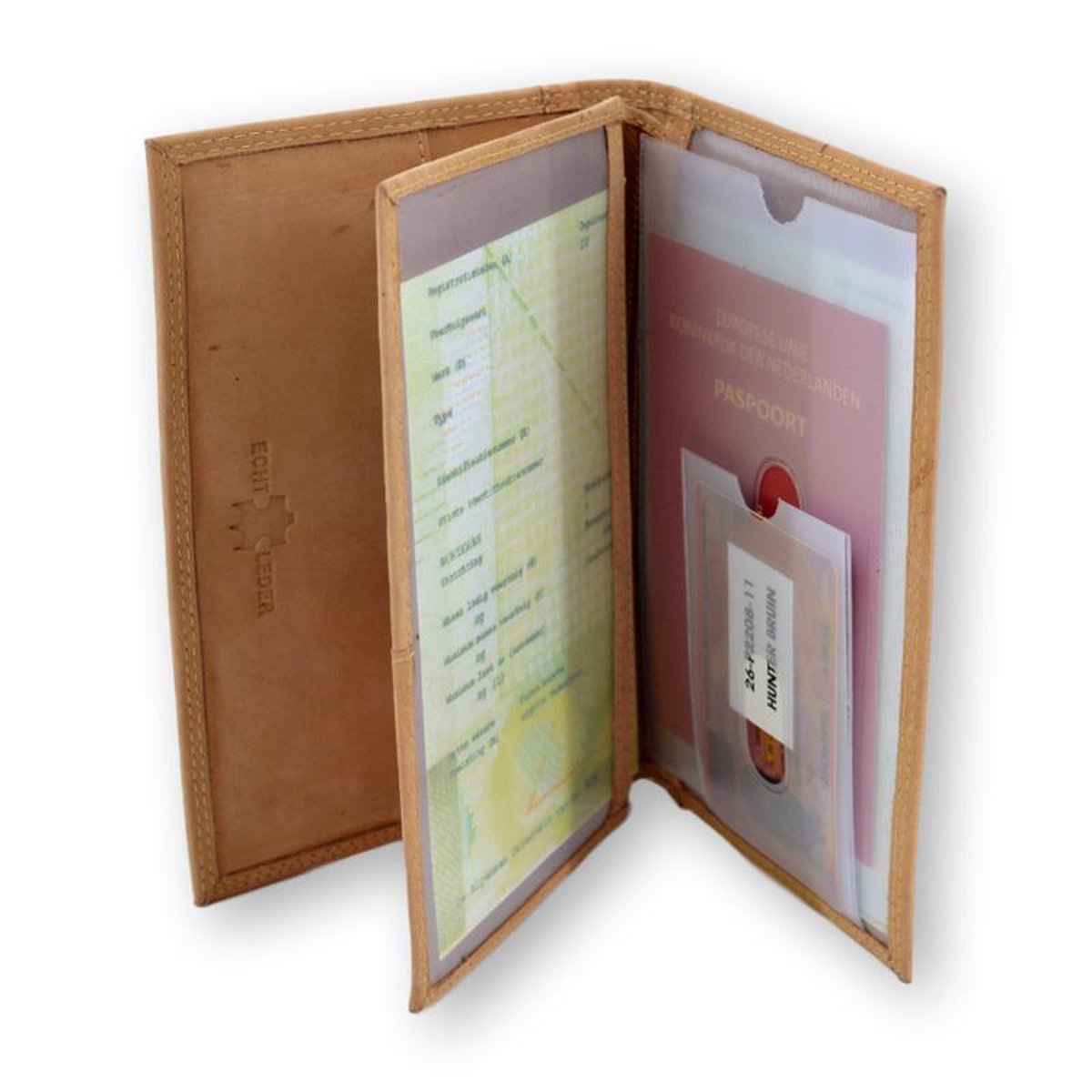 Autopapieren mapje - A6 map - Mapje - Autopapieren hoes - Cadeau voor man - Cadeau voor vrouw - Kado man - Kado vrouwen - Kado mannen verjaardag - Mannen cadeautjes - Vrouwen cadeautjes - Portefeuille heren - Vrouwen cadeautjes - Leer - Sale - Outlet
