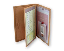 Autopapieren mapje - A6 map - Mapje - Autopapieren hoes - Cadeau voor man - Cadeau voor vrouw - Kado man - Kado vrouwen - Kado mannen verjaardag - Mannen cadeautjes - Vrouwen cadeautjes - Portefeuille heren - Vrouwen cadeautjes - Leer - Sale - Outlet