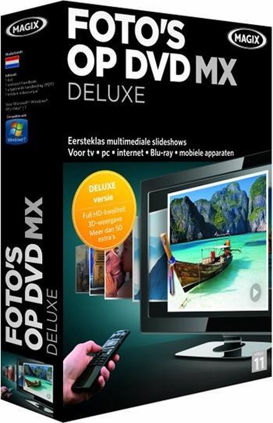 Magix Foto's Op Dvd MX Deluxe - Nederlands | bol.com