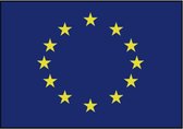 Talamex Europese vlag 50 x 75 cm