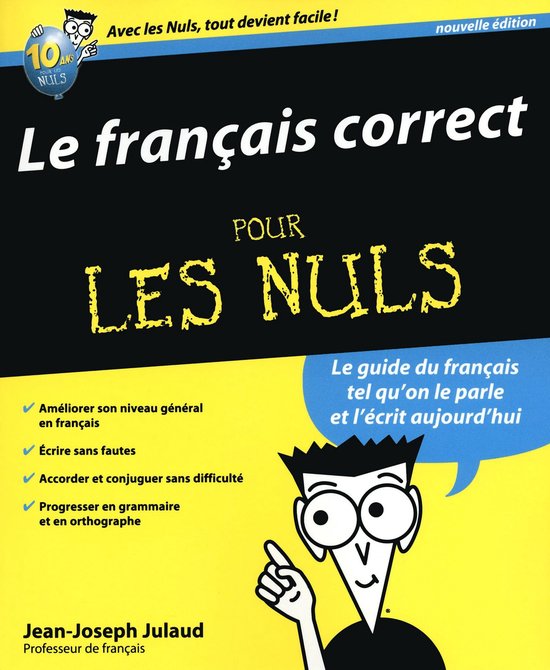 Pour les nuls - Le français correct pour les nuls - cover