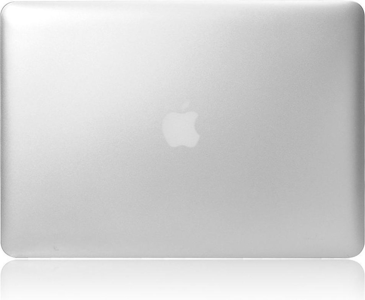 Macbook Case voor MacBook Air 13 inch (modellen t/m 2017) - Laptop Cover - Metallic Zilver