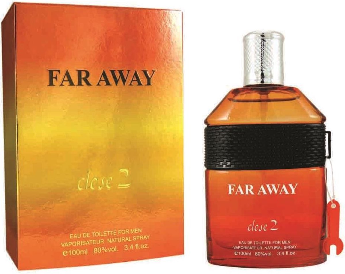 Goedkoopste Close 2 - Far away - heren parfum - Eau de Toilette 100ml