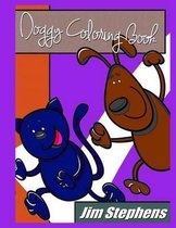 Boek cover Doggy Coloring Book van Jim Stephens