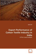 Export Performance of Cotton Textile Industry in India