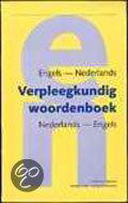 Cover van het boek 'Verpleegkundig woordenboek'