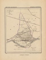 Historische kaart, plattegrond van gemeente Doorwerth in Gelderland uit 1867 door Kuyper van Kaartcadeau.com