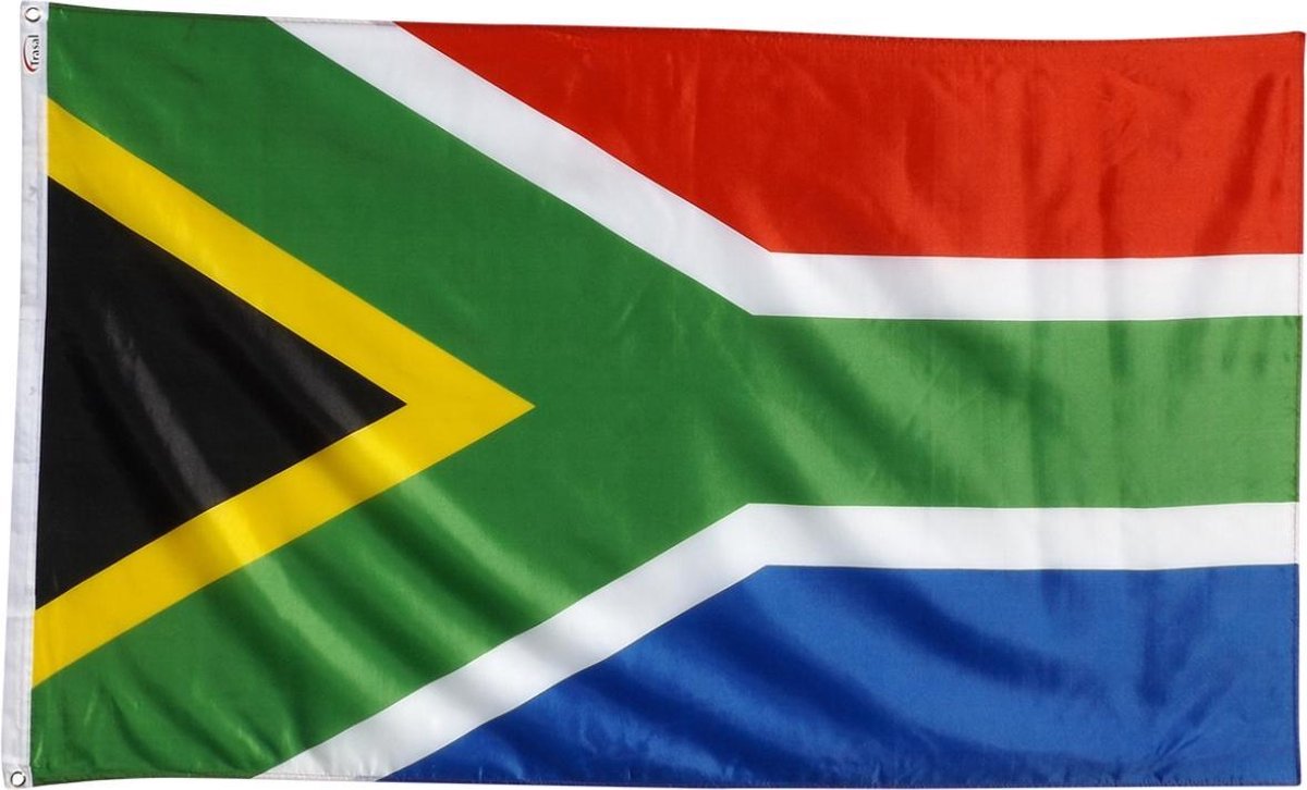 Trasal - vlag Zuid Afrika - zuid afrikaanse vlag 150x90cm | bol.com