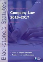 Blackstone's Statutes on Company Law 2016-2017