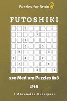 Puzzles for Brain - Futoshiki 200 Medium Puzzles 8x8 Vol.16