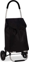 Fabrizio Shopper Southwest Bound Met Wieltjes 153,5 Liter Zwart