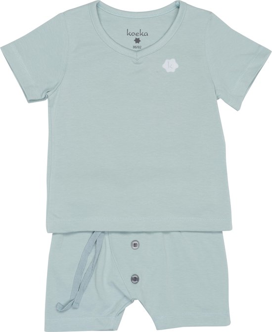 Koeka Pyjama Cloud Shorts (boys) - Soft Sapphire - 110/116