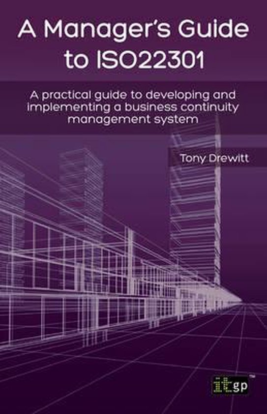 A Manager's Guide to ISO22301 - cover