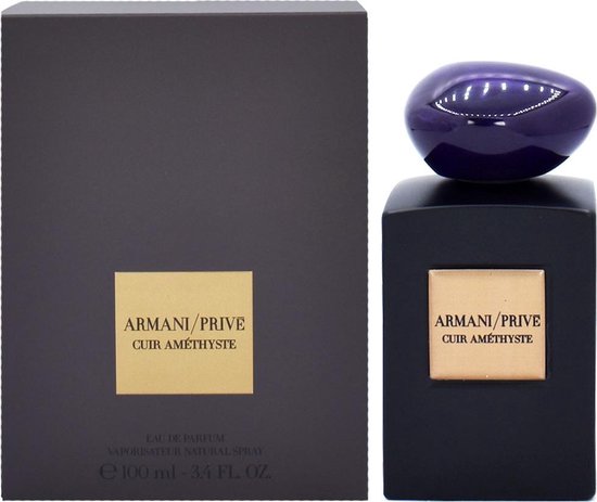 cuir amethyste armani prive