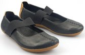 Clarks GRAFFITI COOL lederen platte instappers zwart  **AANBIEDING**