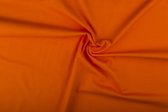 Katoen stof - Oranje -10 meter
