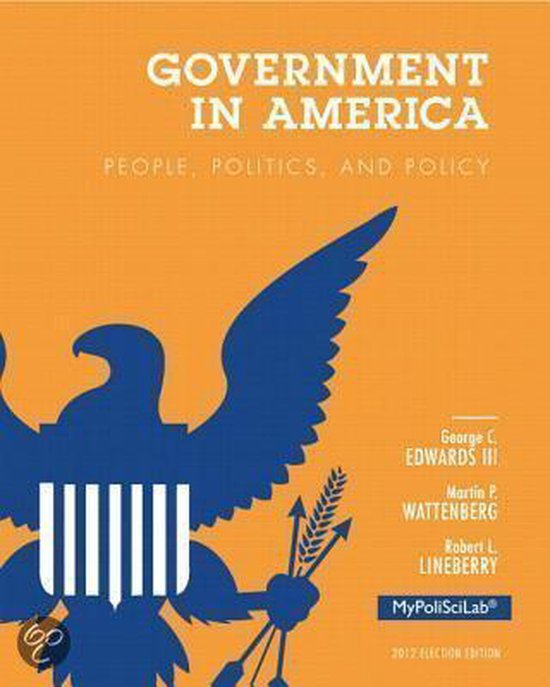 Government In America 9780205935994 George C Edwards III Boeken