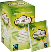 Tea of Life Fairtrade - Groene Thee Citroen - 80 zakjes