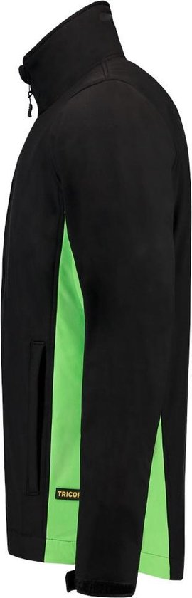 Veste softshell Tricorp bicolore - Workwear - 402002 - noir / lime - taille XL
