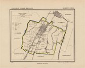 Historische kaart, plattegrond van gemeente Heilo in Noord Holland uit 1867 door Kuyper van Kaartcadeau.com