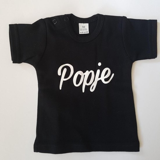 Baby Girls Shirt Zwart Popje Maat 74 | bol.com