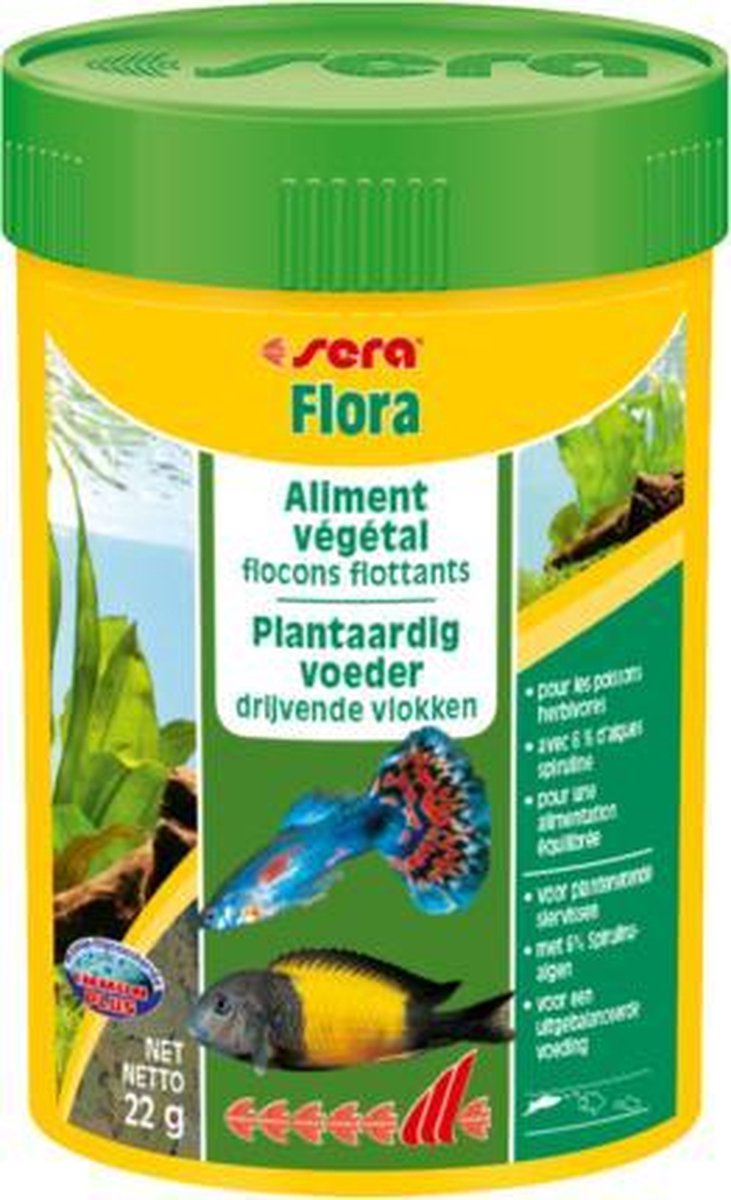 Sera Flora 100 ml vlokkenvoer plantenvoer