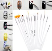 Druppelpennen Nail Art Acryl Penselen & Dotting Tool Set - Pen Kwastjes Gelnagels / Acryl Nagels