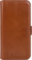 Bouletta Lederen Apple iPhone X - BookCase hoesje - Vintage Tan