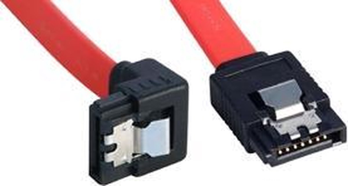 Lindy 0.2m SATA Cable SATA-kabel 0,2 m Rood