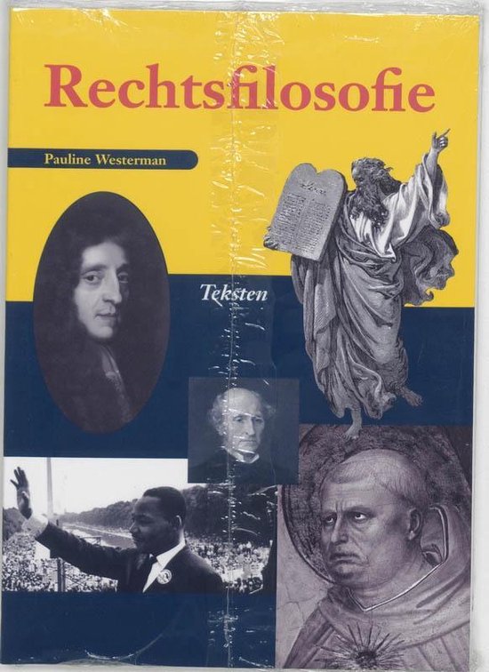 Cover van het boek 'Rechtsfilosofie / Teksten / druk 1' van Pauline C. Westerman