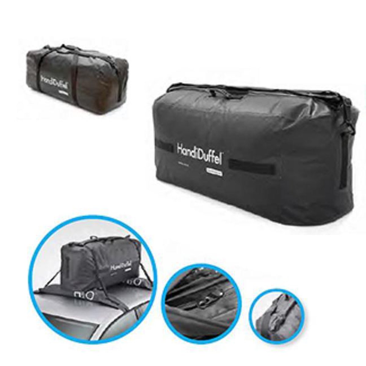 HandiRack HandiDuffel 135L Waterproof Soft Roof Box - View #10