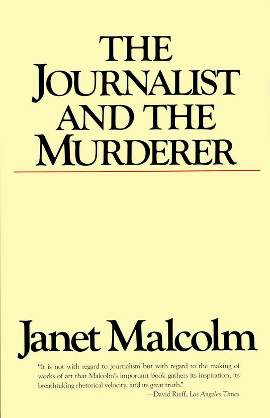 The Journalist and the Murderer - cover