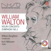 New Haven Symphony Orchestra - Walton: Violin Concerto & Symphony (CD)