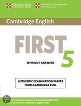 Cambridge English First 5 Student's Book without Answers